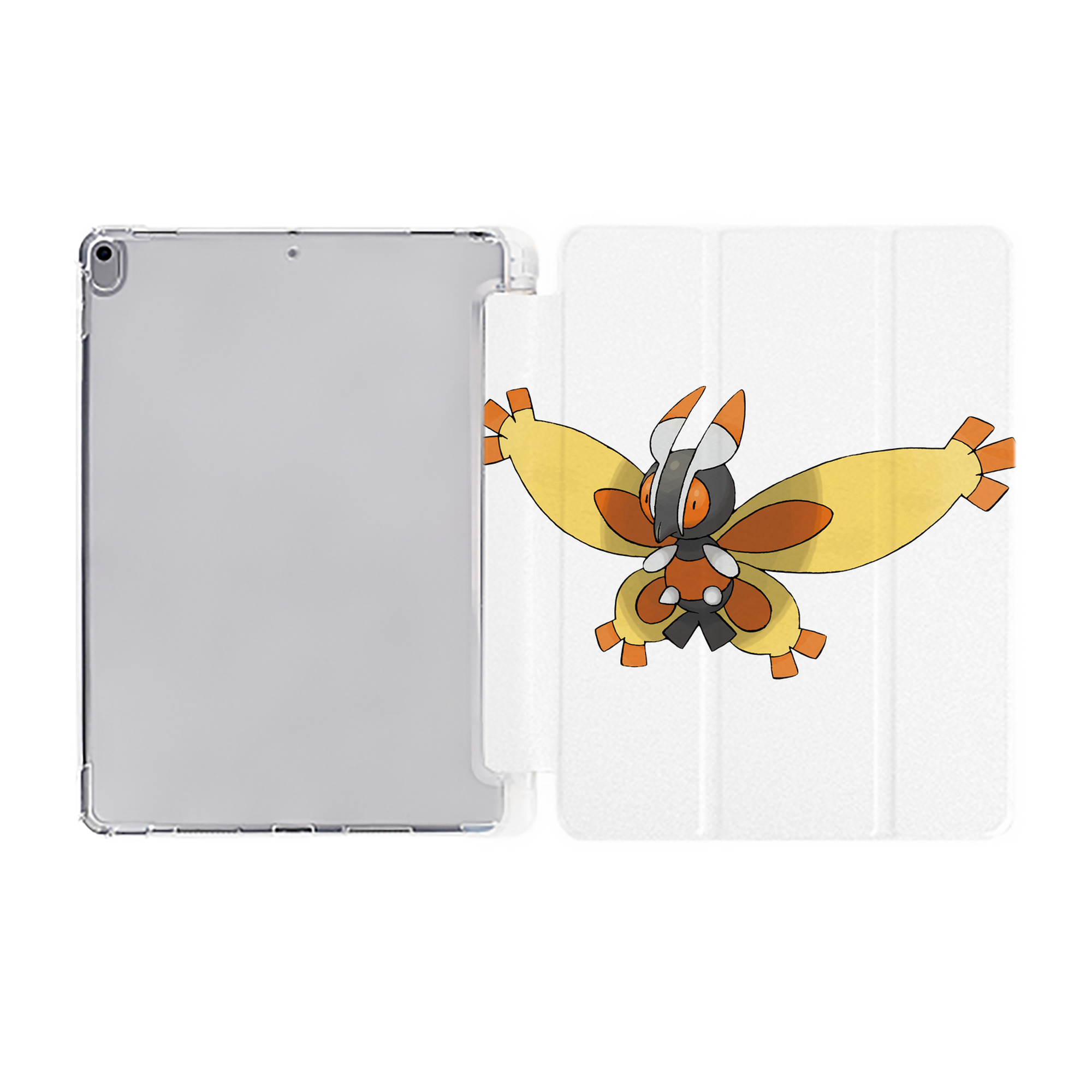 （画像用） ポケットモンスター Pokémon IPad ケース ペン収納付き 三つ折りスタンド PUレザー×シリコン 対応機種9.5/10.5/10.9インチ